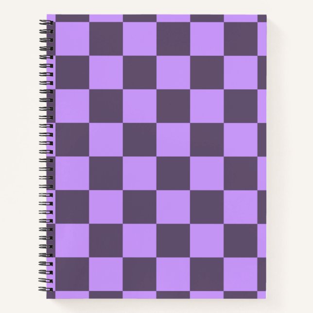 Cuaderno Tablero negro índigo y violeta pálido (Anverso)