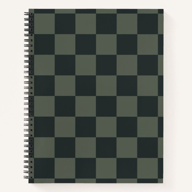 Cuaderno Tablero verde oscuro (Anverso)