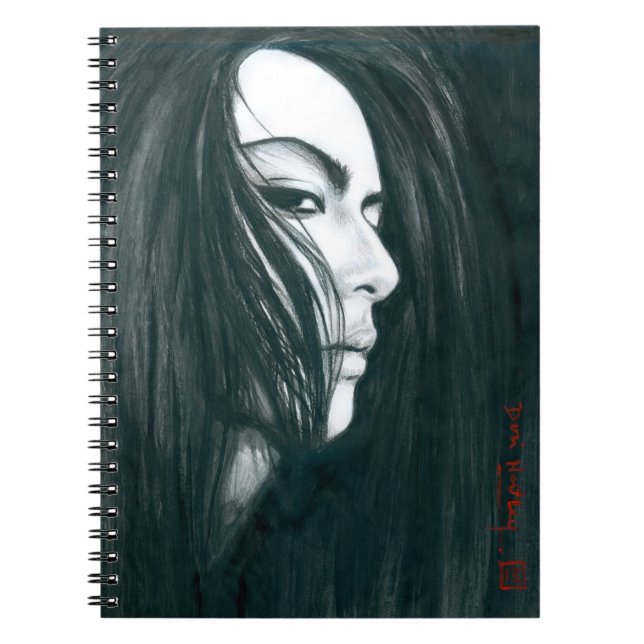 Cuaderno Tableta/diario de la escritura del hombre de la (Frente)