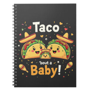 Cuaderno Taco Bout una Invitación de embarazo infantil