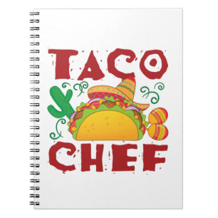 Cuaderno Taco Chef Taco Truck