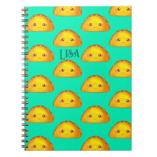 Cuaderno Taco de la cáscara dura de la carne subterránea me