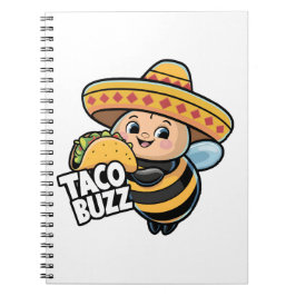 Cuaderno Taco Divertido Zumbido Abejorro