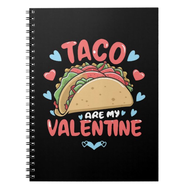 Cuaderno Taco-san Valentín (Frente)