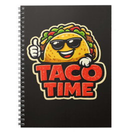Cuaderno Taco Time - Fiasco de Fiesta - Frikis de la Comida
