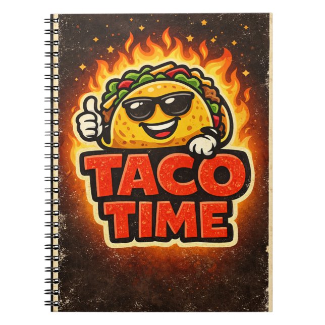 Cuaderno Taco Time - Fiasco de la Fiesta - Demonios de la C (Frente)