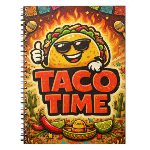 Cuaderno Taco Time - Fiasco de la Fiesta - Frikis de la Com