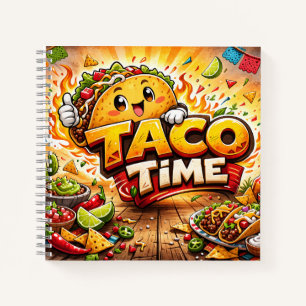 Cuaderno Taco Time - Fiesta Fiasco - Foodie Fiends