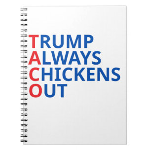 Cuaderno Taco trump
