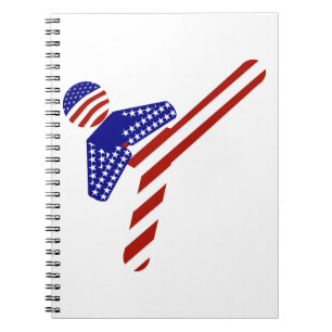 Cuaderno TaeKwondo totalmente americano