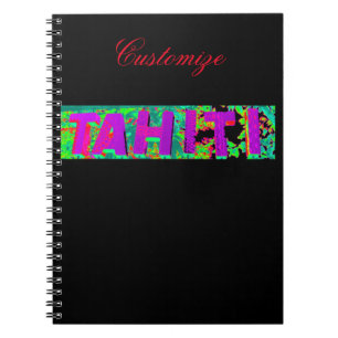 Cuaderno Tahiti Sign Thunder_Cove