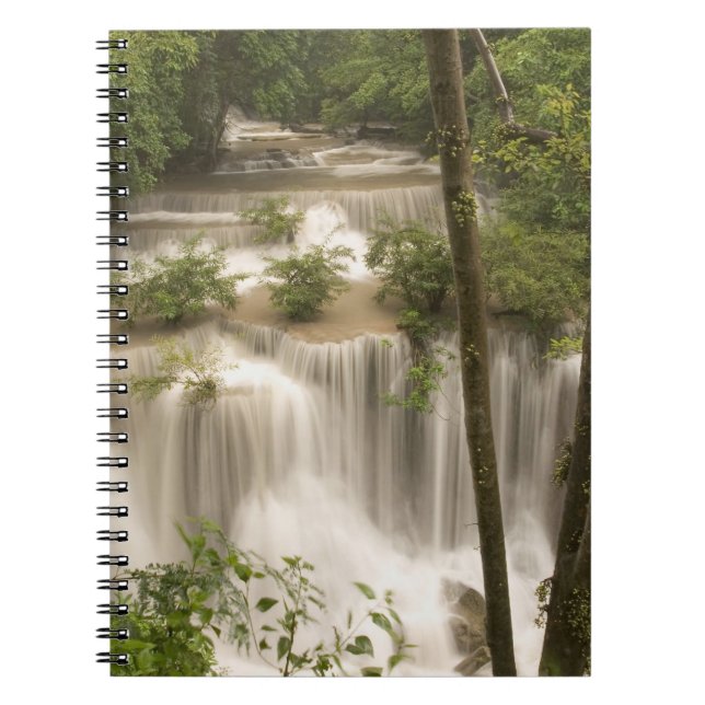 Cuaderno Tailandia, cascada de Huai Mae Khamin (Frente)