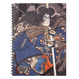 Cuaderno Taira Tomomori y un dragón marino