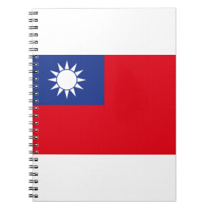 Cuaderno Taiwan Flag