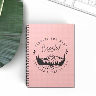 Cuaderno Tal vez te crearon Rubor Pink Christian