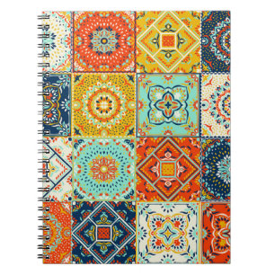 Cuaderno Talavera, Azulejos, tapicería de mosaicos turcos.