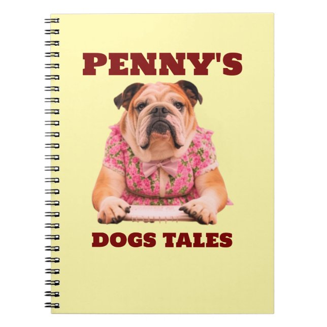 CUADERNO TALES DE PERRO DE PENNY (Frente)
