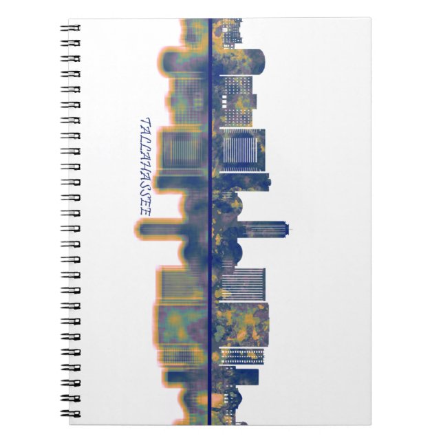 Cuaderno Tallahassee Skyline (Frente)