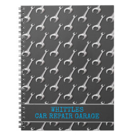 Cuaderno Taller de taller mecánico automático de coches de 