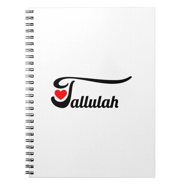 Cuaderno Tallulah (Frente)