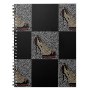 Cuaderno Talones altos texturados