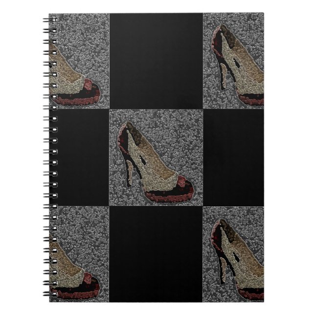Cuaderno Talones altos texturados (Frente)