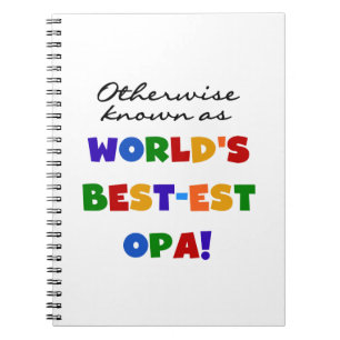 Cuaderno También conocido como las mejores camisetas y rega