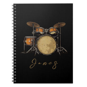 Cuaderno Tambor de tambor ventilado personalizado