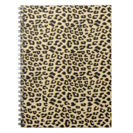 Cuaderno Tan Leopard Print