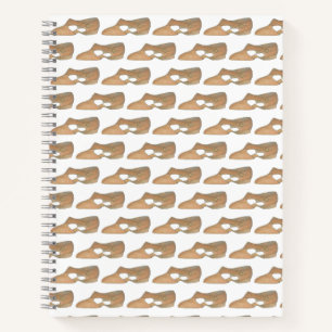 Cuaderno Tan Lyrical Dance Shoe regalo personalizado de pro