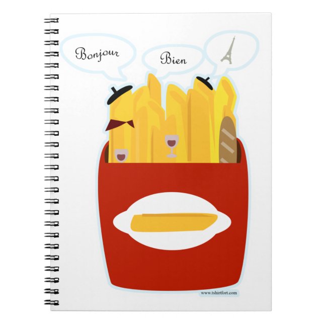 Cuaderno Tan mismo patatas fritas (Frente)