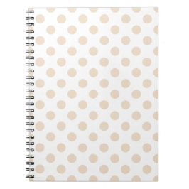 Cuaderno Tan polka puntos