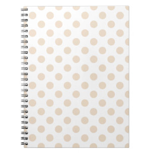 Cuaderno Tan polka puntos