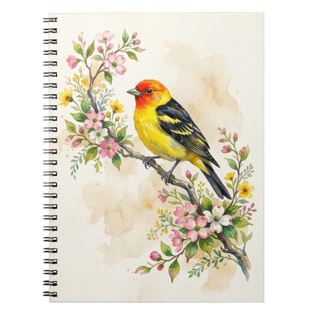 Cuaderno Tángara occidental (Frente)