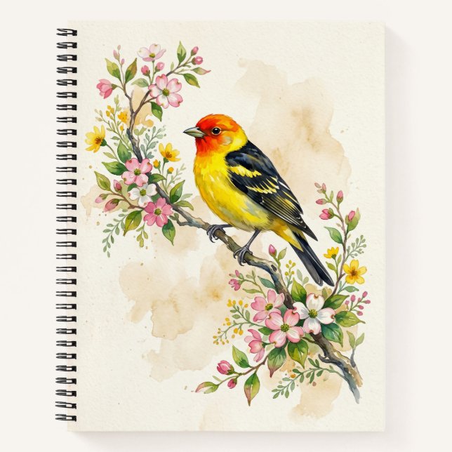 Cuaderno Tángara occidental (Anverso)