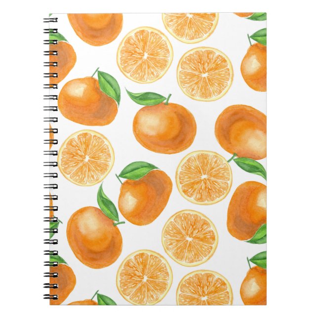 Cuaderno Tangerinas acuáticas (Frente)