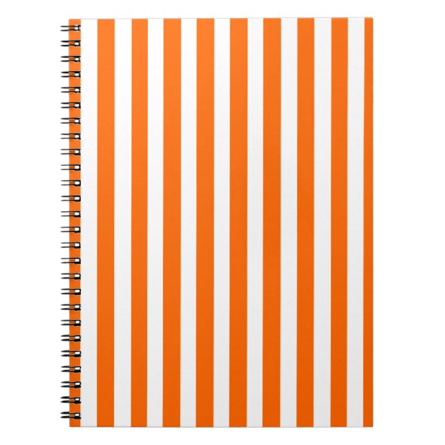 Cuaderno Tangerine Modern Stripes (Frente)