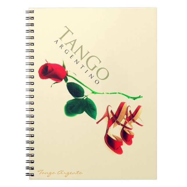 Cuaderno Tango argentino Vintage (Frente)