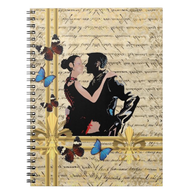 Cuaderno Tango vintage (Frente)