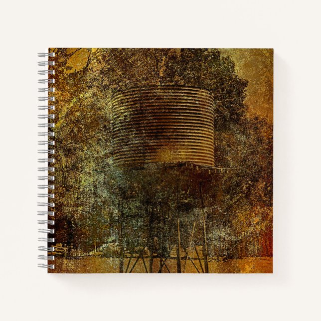 Cuaderno Tanque de agua del país (Anverso)