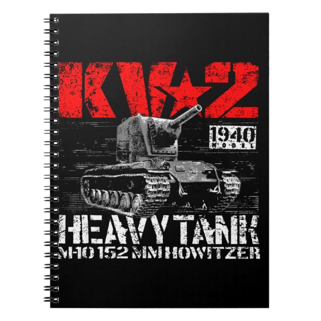Cuaderno Tanque pesado de la Unión Soviética KV-2 (Frente)