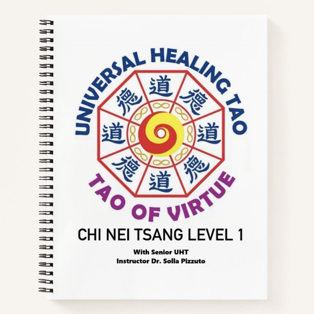 Cuaderno Tao Universal de Sanación  (Anverso)