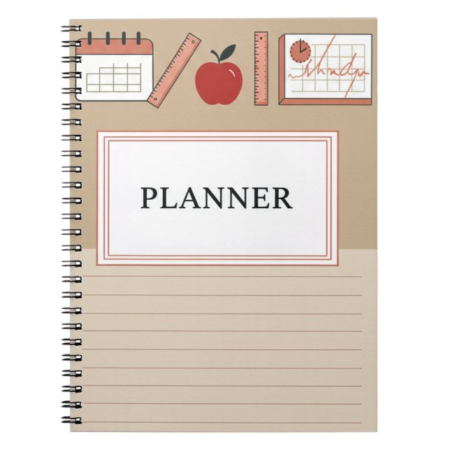 Cuaderno Tapa de paño mínima (Frente)