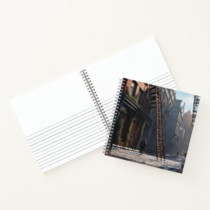 Cuaderno Tapa dura de la superstición de la vejiga