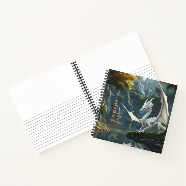 Cuaderno Tapa dura del dragón (Interior)