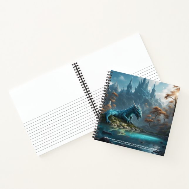 Cuaderno Tapa dura del dragón (Interior)