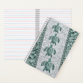Cuaderno Tapa hawaiano y bloc de notas honu