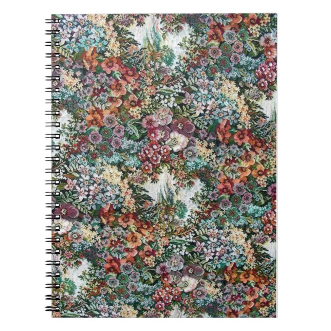 Cuaderno Tapiz floral (Frente)