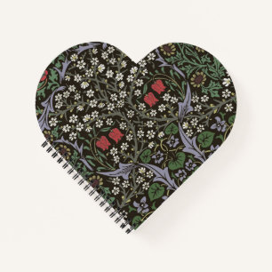 Cuaderno Tapiz floral de William Morris Blackthorn