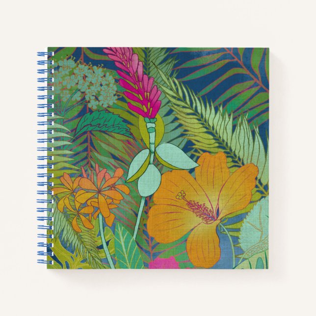 Cuaderno Tapiz tropical II (Anverso)
